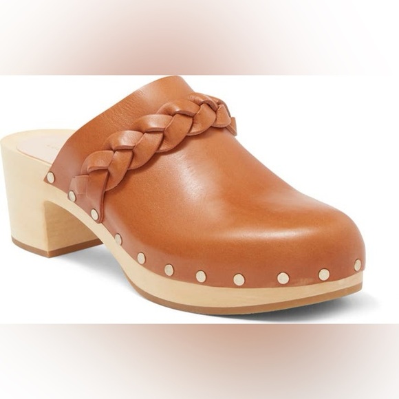 Loeffler Randall Shoes - Loeffler Randall Lupa Mid Heel Leather Clog